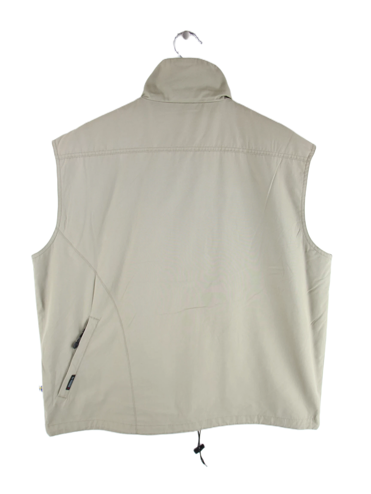 Vintage Weste Beige L – Rückseite