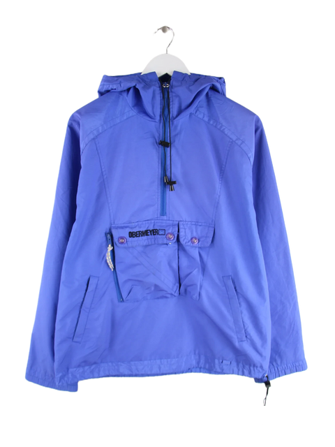 Vintage Windbreaker Blau S – Vorderseite