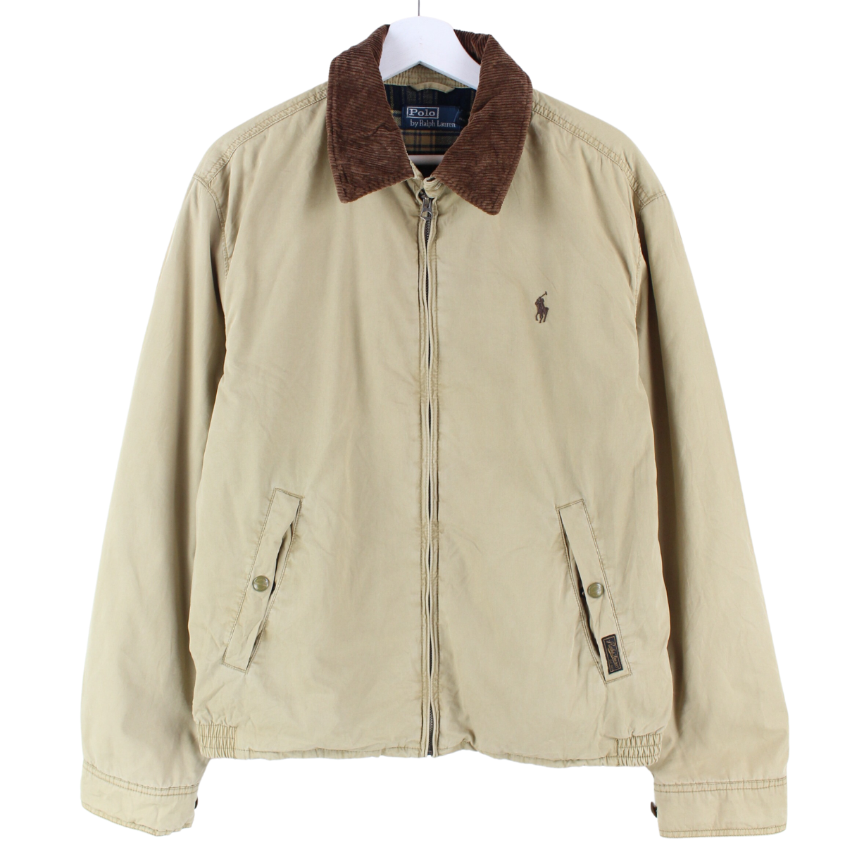 Ralph lauren beige harrington jacket online