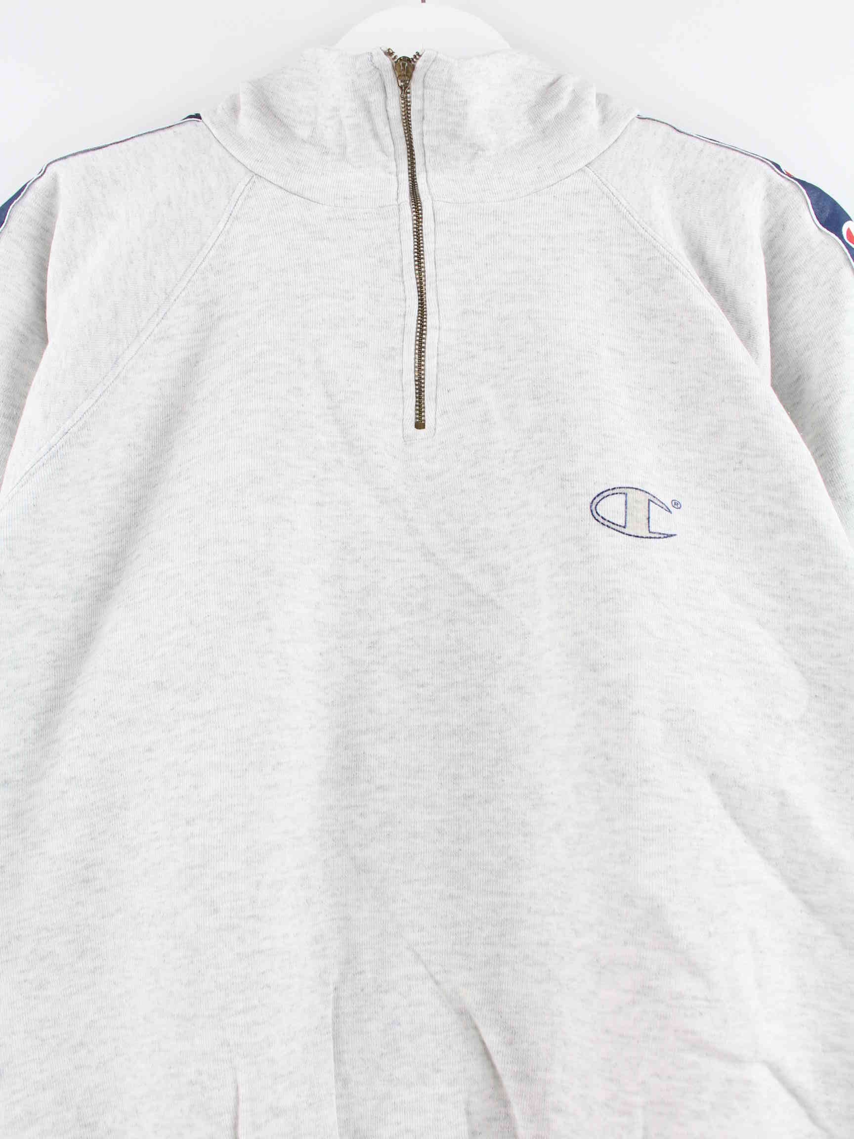 Champion half zip sweater 90s hotsell