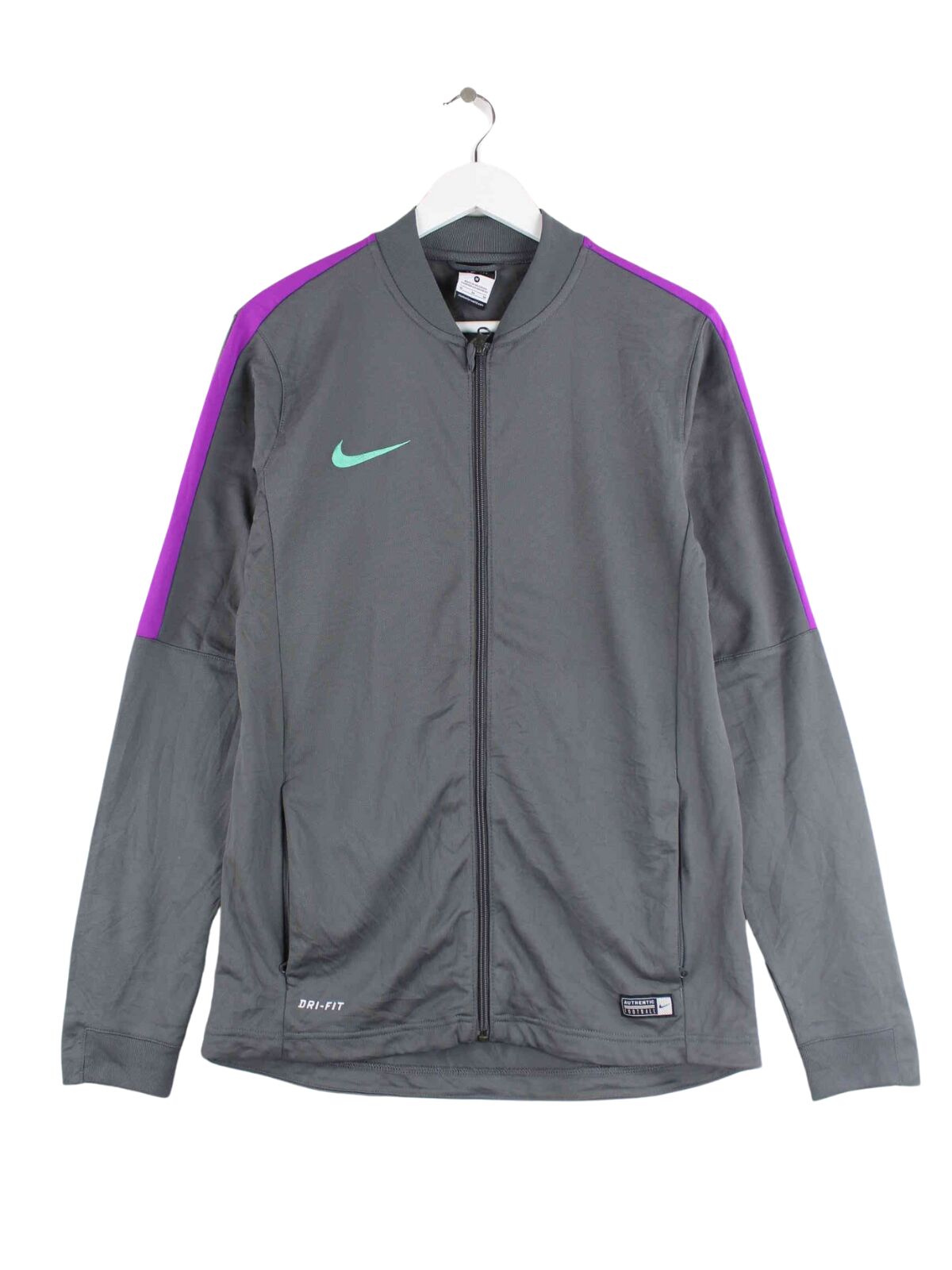 Nike Dri-Fit Trainingsjacke Grau M (front image)