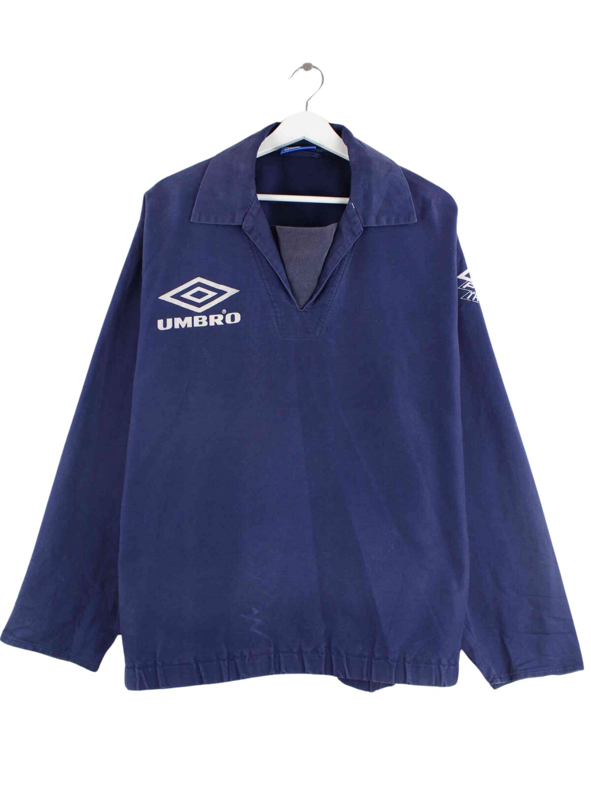 Umbro 90s Vintage Print Jacke Blau XL (front image)