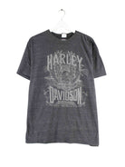 Harley Davidson Sandusky Ohio Print T-Shirt Grau L (front image)