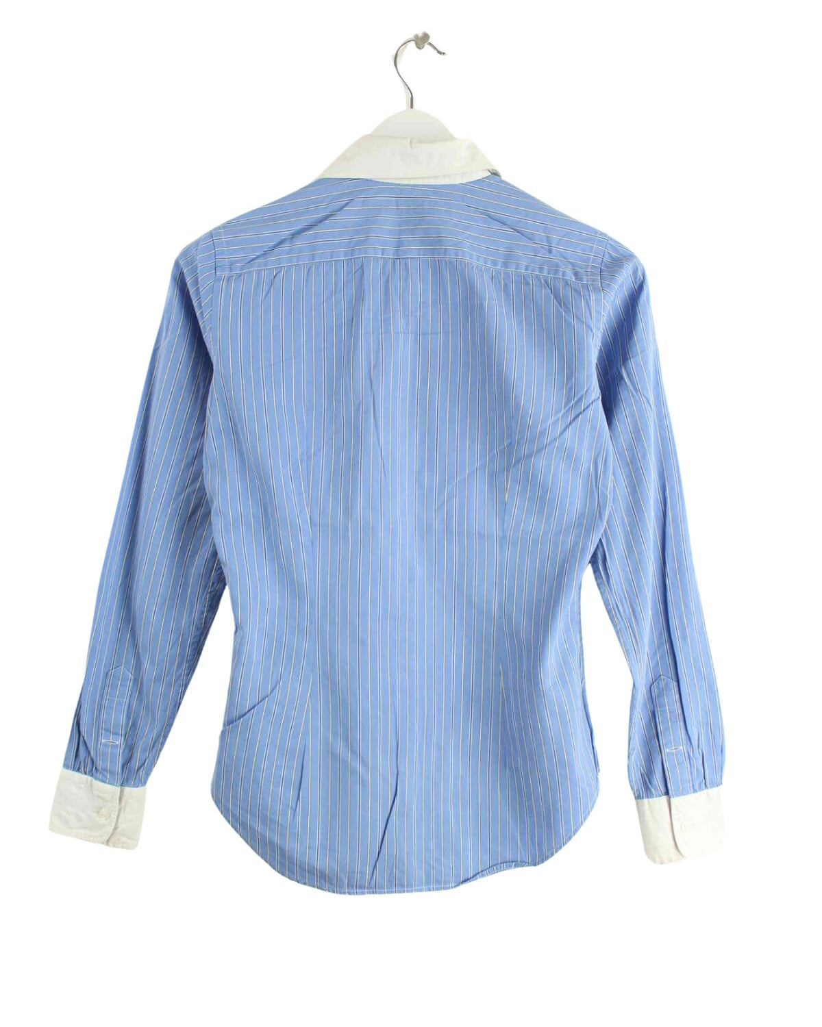 Ralph Lauren Damen Striped Hemd Blau S (back image)