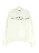 Tommy Hilfiger Embroidered Hoodie Weiß S (front image)