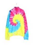 Ralph Lauren Embroidered Tie Dye Half Zip Sweater Mehrfarbig XXL (back image)