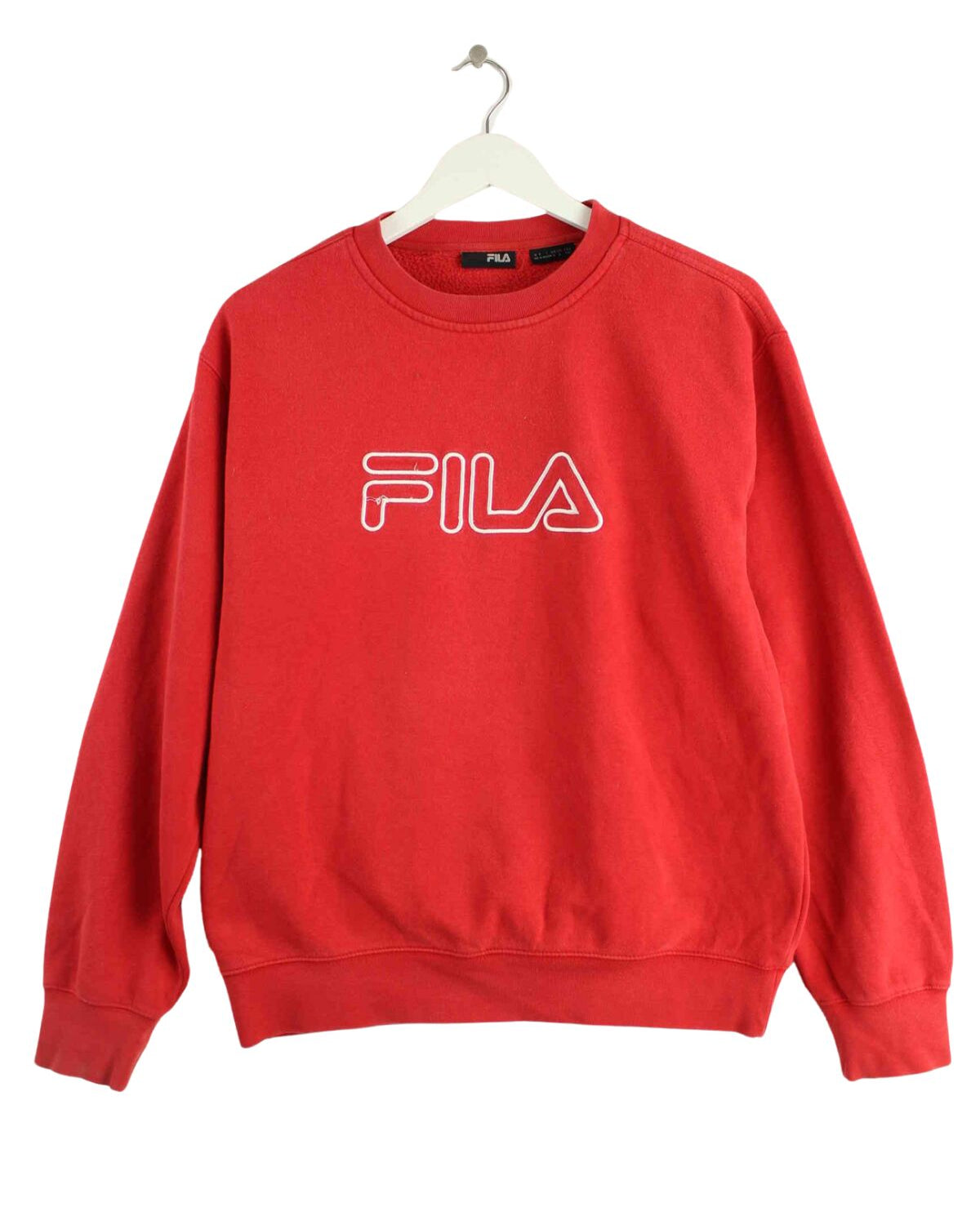 Fila Embroidered Logo Sweater Rot S (front image)