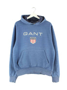 Gant Logo Print Hoodie Blau S (front image)