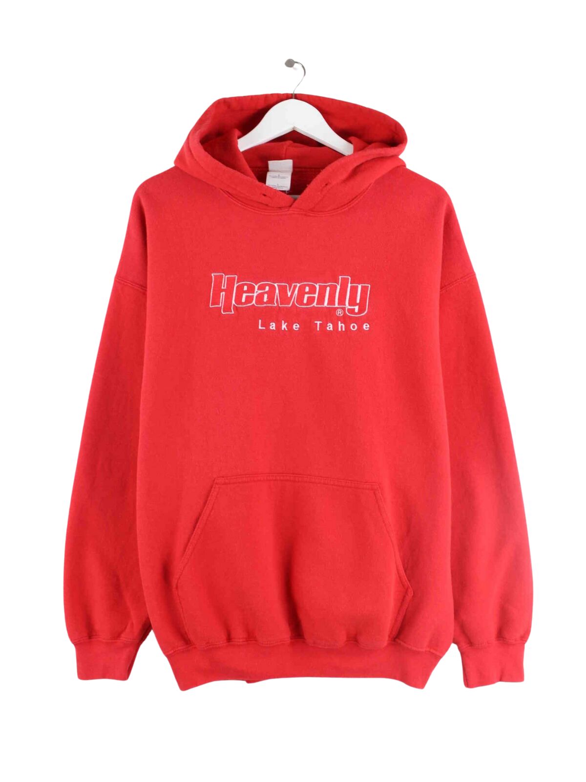 Gildan Heavenly Embroidered Hoodie Rot L (front image)