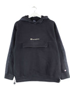 Champion Print Hoodie Schwarz S (front image)