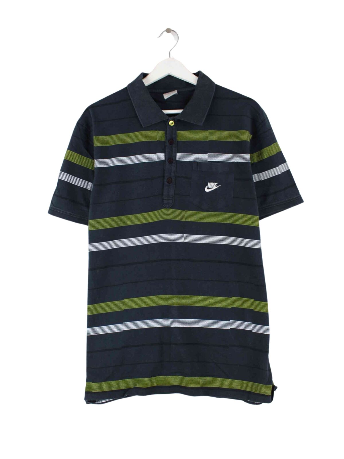 Nike 00s Striped Polo Multicolor L