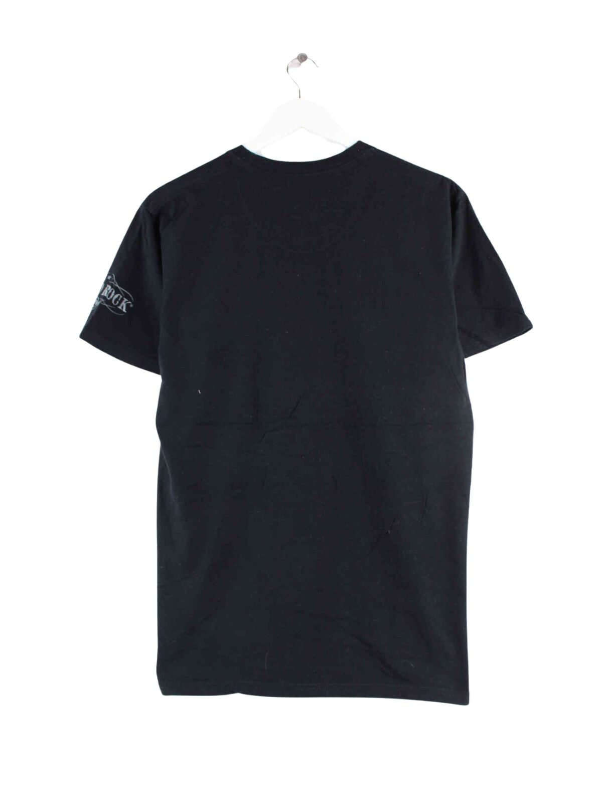 Hard Rock Cafe Print T-Shirt Schwarz M (back image)