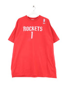 Reebok NBA Rockets #1 Print T-Shirt Rot XL (front image)