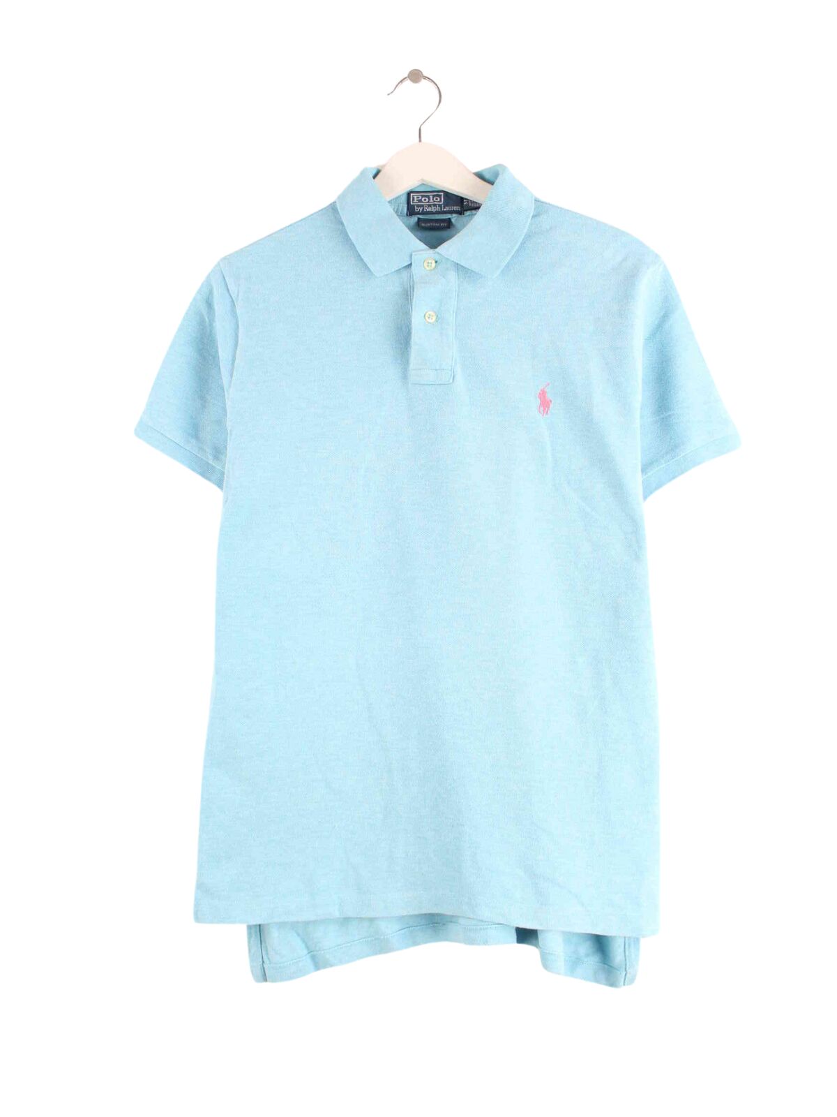 Ralph Lauren y2k Custom Fit Polo Blau S (front image)