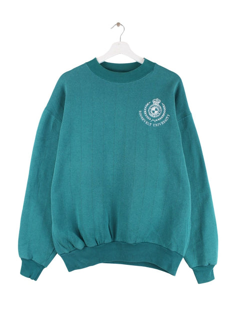 Jansport 90s Vintage Roosevelt University Sweater Grün XL