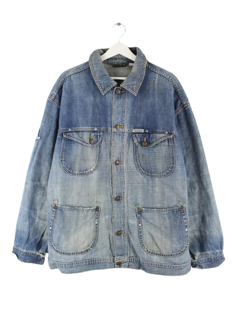 Roca Wear 90s Vintage Jeans Jacke Blau L