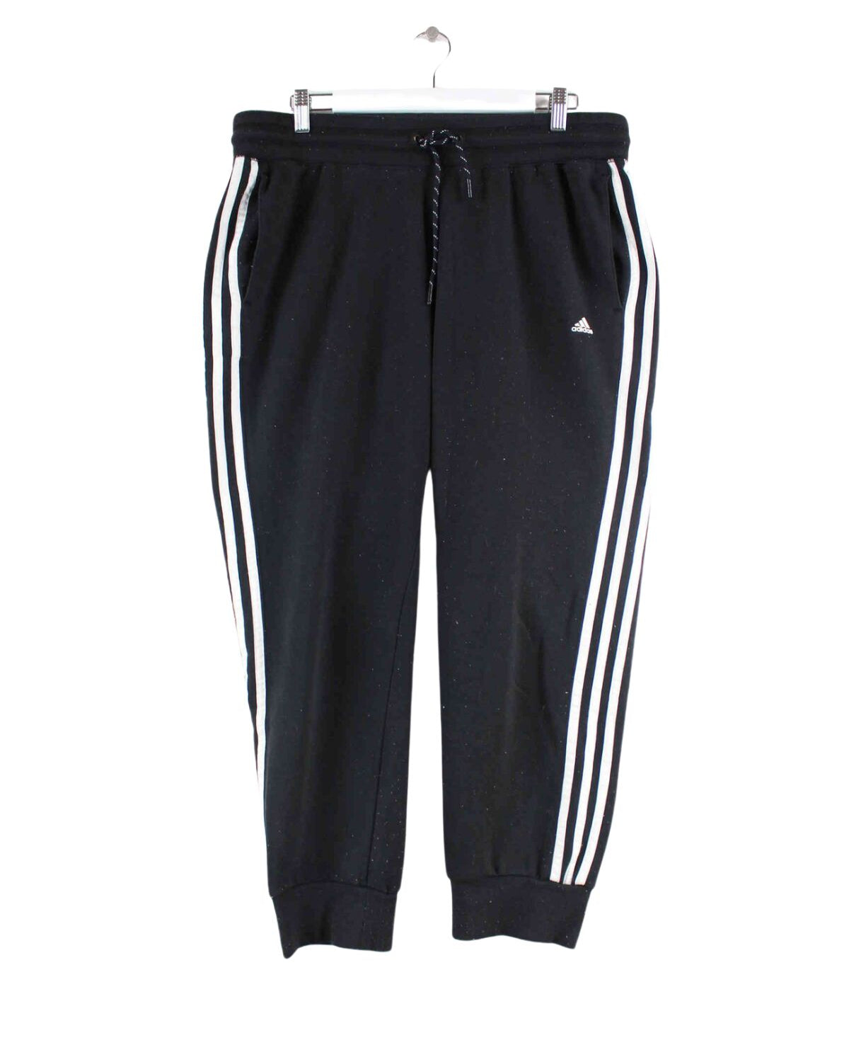 Adidas Damen Essentials 3-Stripes Jogginghose Schwarz L (front image)