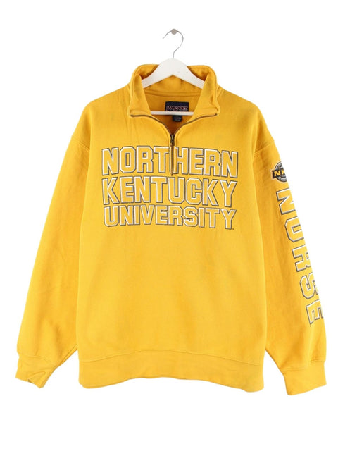 Jansport Kentucky University Half Zip Sweater Gelb XL