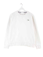 Lacoste Basic Sweater Weiß L (front image)