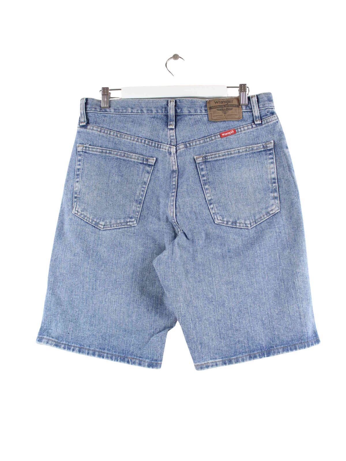 Wrangler Relaxed Fit Jeans Shorts Blau W32 (back image)