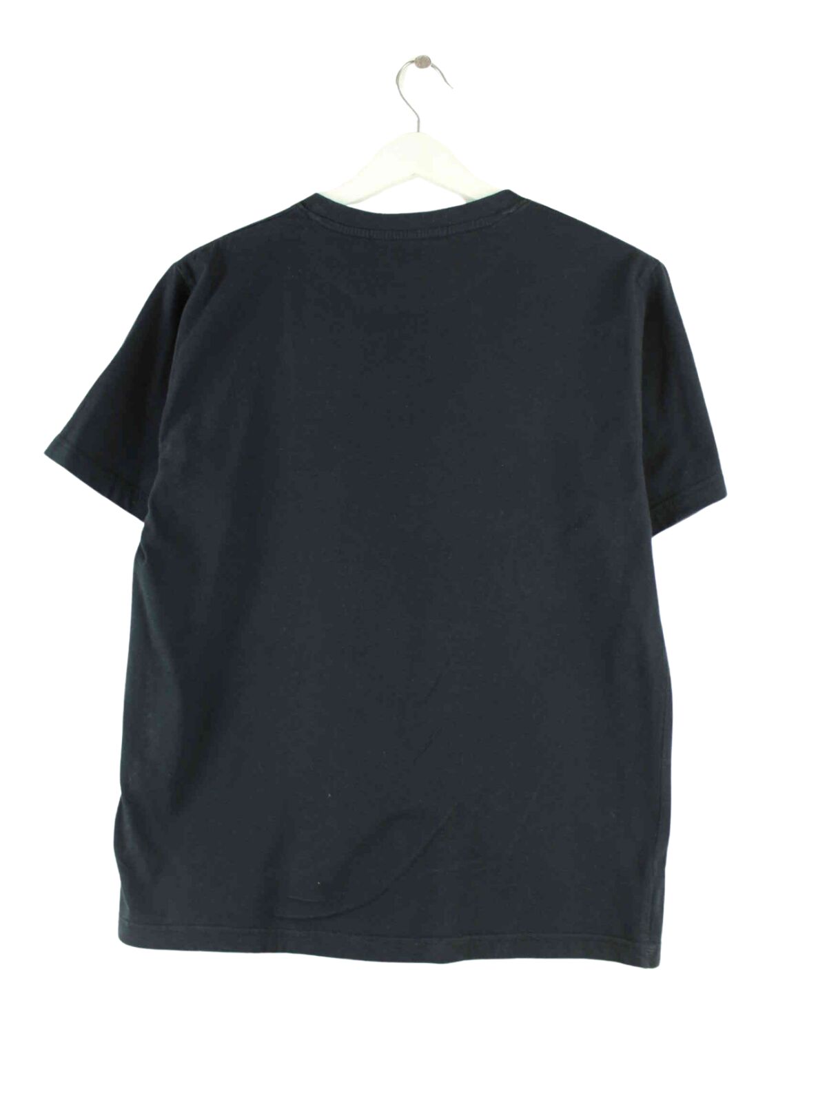 Vintage The Rising Sun Print T-Shirt Schwarz S (back image)