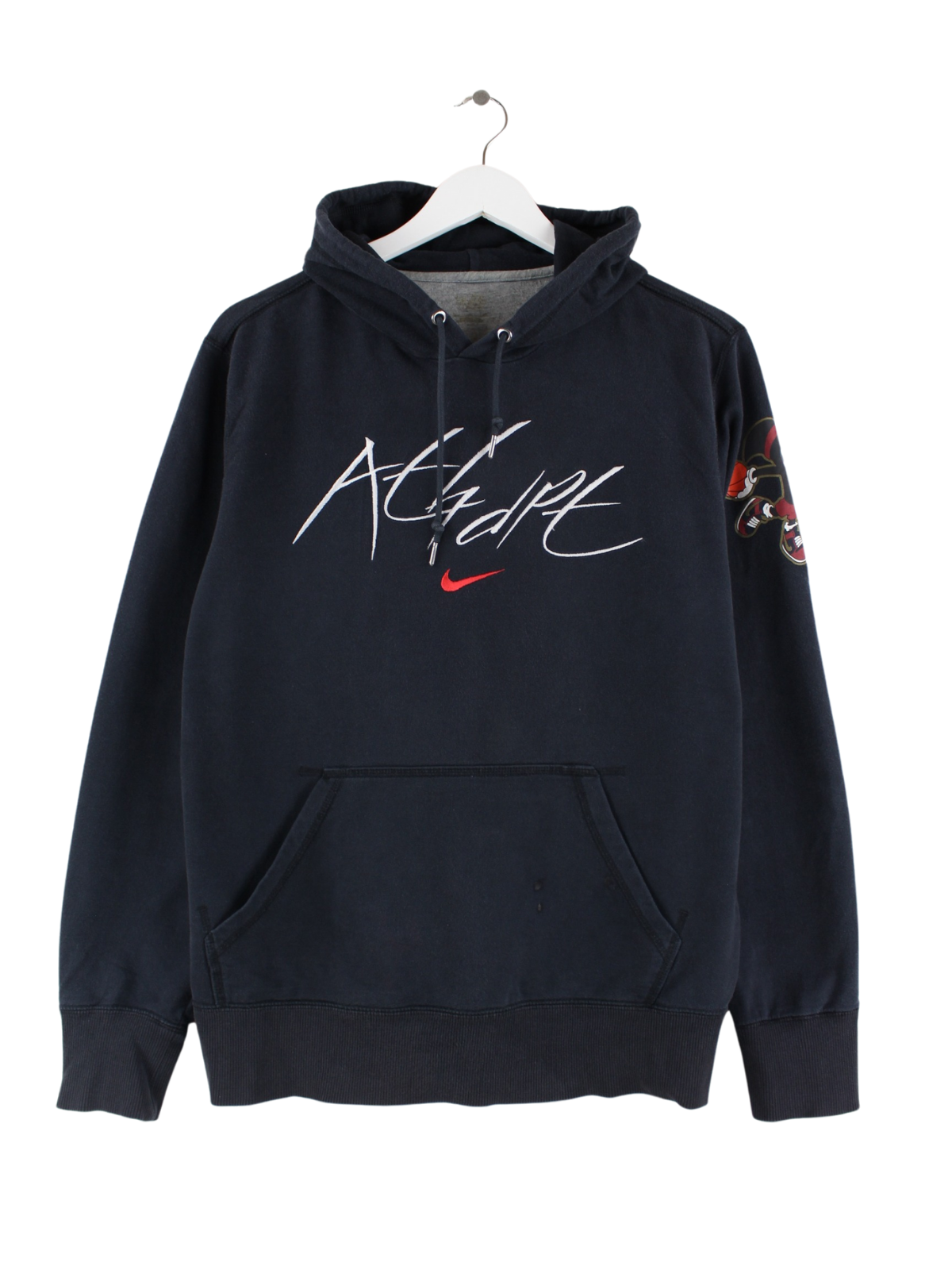 Nike embroidered swoosh hoodie hot sale