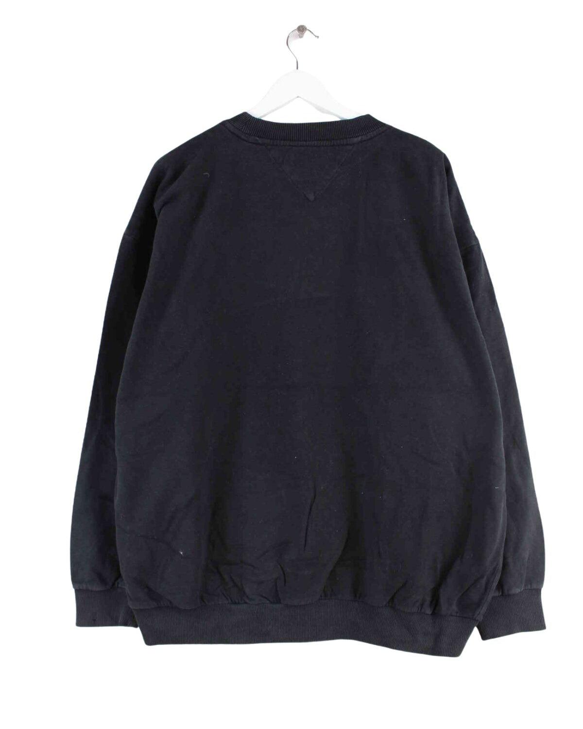 Tommy Hilfiger Embroidered Sweater Schwarz XL (back image)
