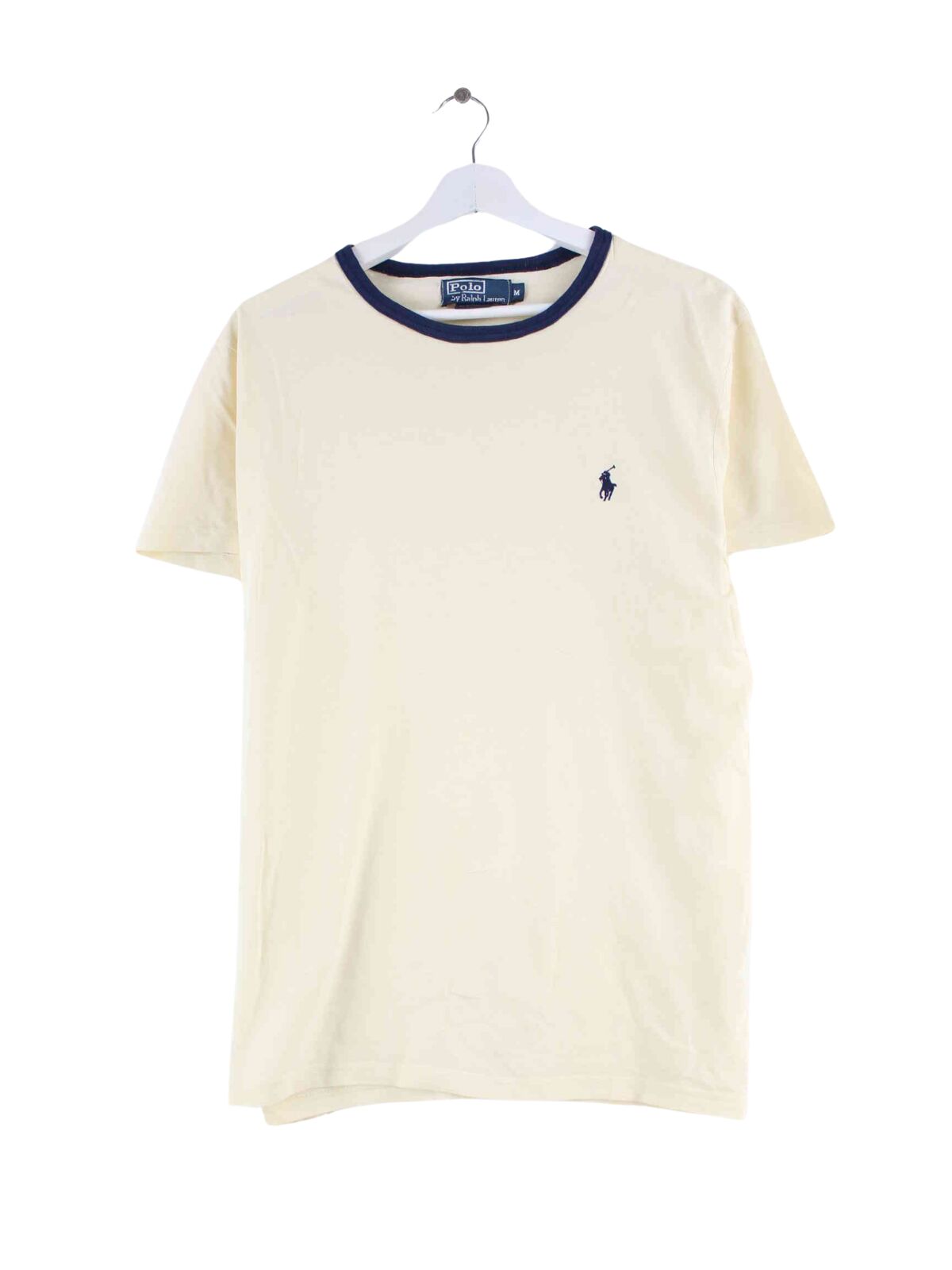 Ralph Lauren y2k Basic T-Shirt Beige M (front image)