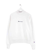 Champion Reverse Weave Embroidered Sweater Weiß S (front image)