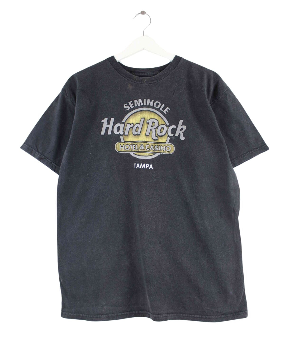 Hard Rock Cafe y2k Tampa T-Shirt Schwarz S (front image)