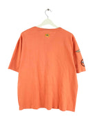 Harley Davidson 90s Vintage Patch T-Shirt Orange L (back image)