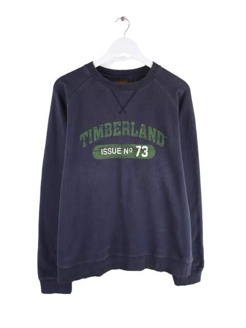 Timberland 00s Spellout Print Sweater Blau L