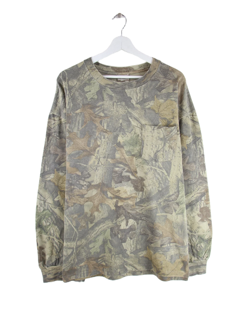 Jerzees 90s Vintage Outdoors Realtree Pattern Sweater Mehrfarbig XL