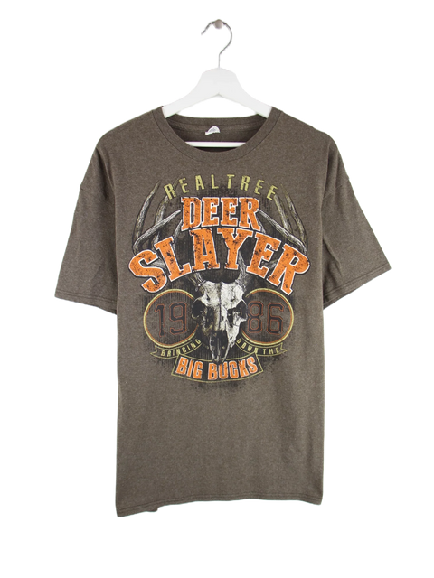 Delta 1986 Deer Slayer Print T-Shirt Braun XL