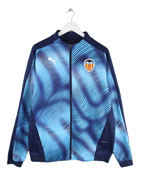 Puma 2019-20 Valencia CF Print Trainingsjacke Blau XL