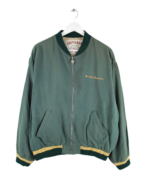 Chevignon 90s Vintage Award Jacke Grün XL