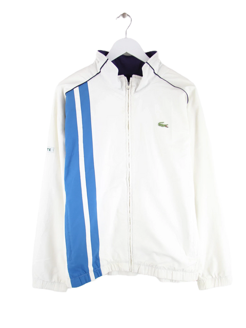Lacoste Sport 00s Stripe Trainingsjacke Weiß XL