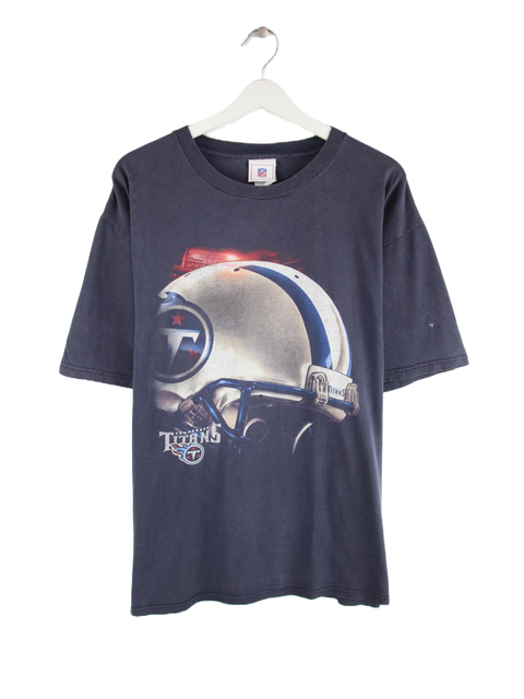 NFL 00s Tennessee Titans Print T-Shirt Blau XL