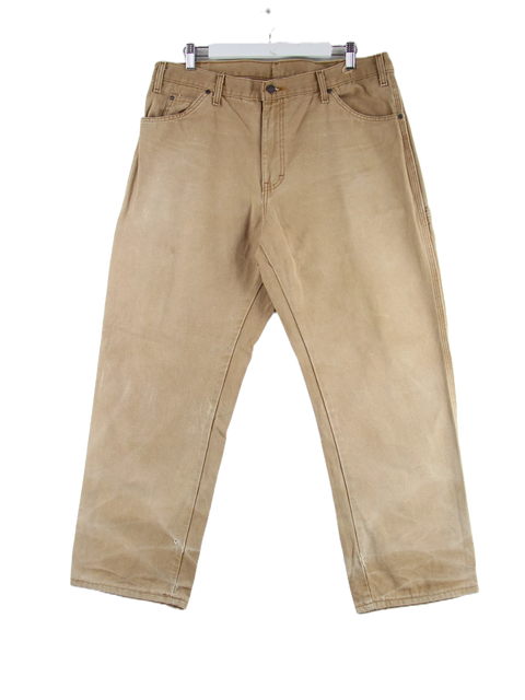 Dickies 90s Vintage Workwear Jeans Beige W36 L30