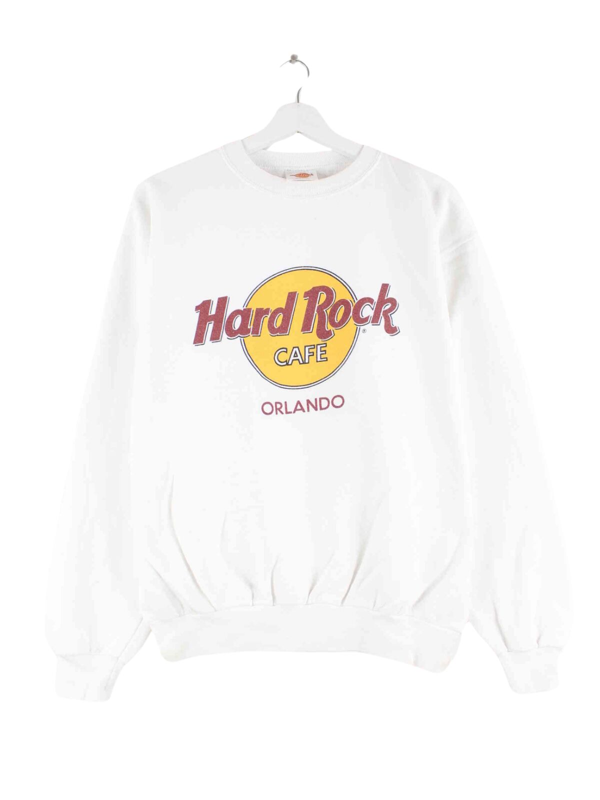 Hard Rock Cafe Orlando Print Sweater Weiß M (front image)