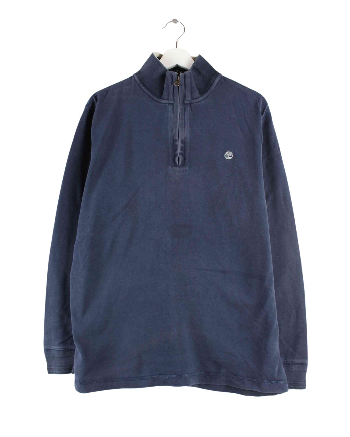 Timberland Basic Half Zip Sweater Blau L (front image)