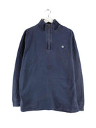 Timberland Basic Half Zip Sweater Blau L (front image)