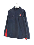 Nike y2k Rose Fleece Half Zip Sweater Blau L (front image)