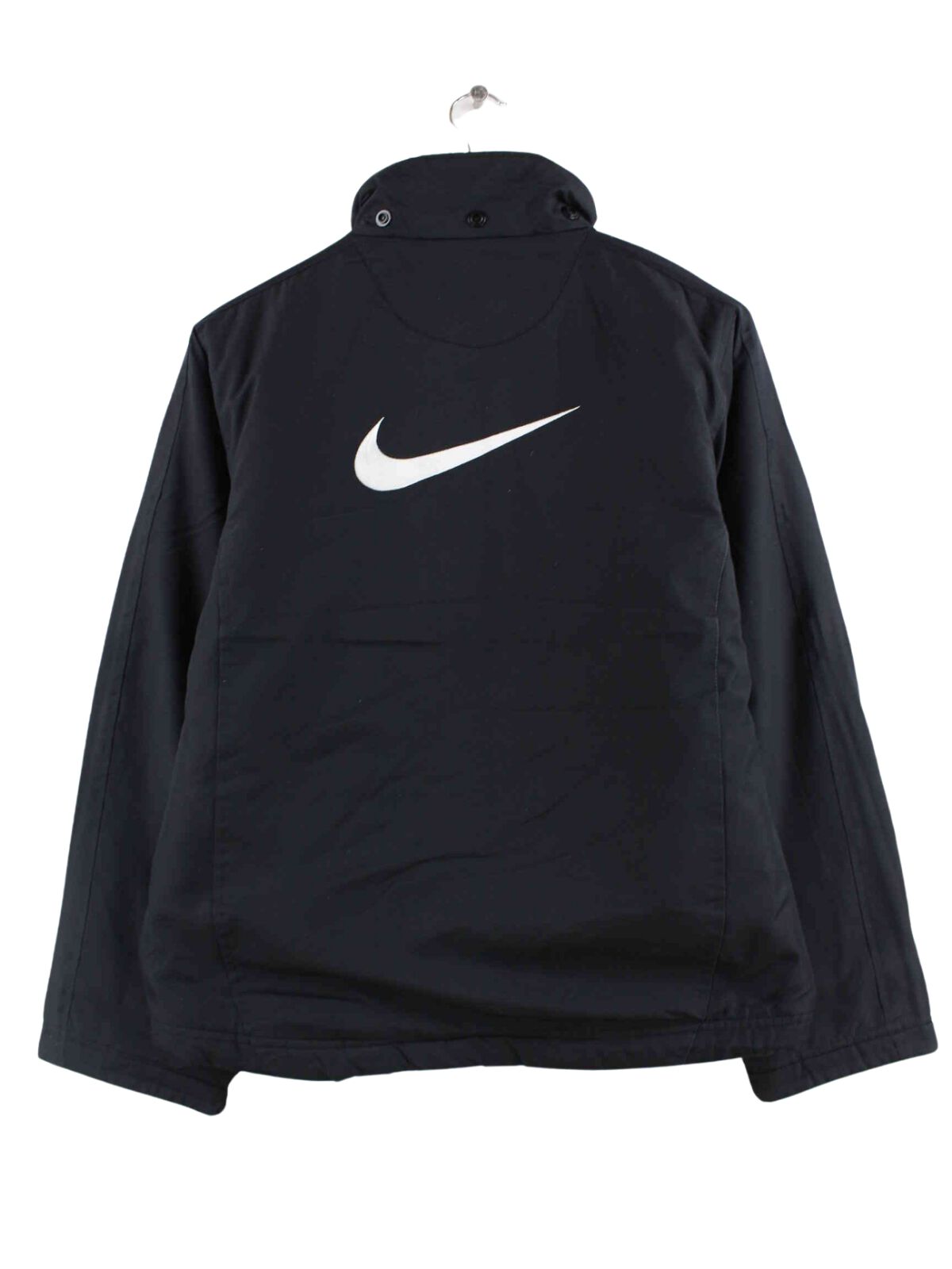 Nike y2k Vintage Big Swoosh Jacket Black S Peeces