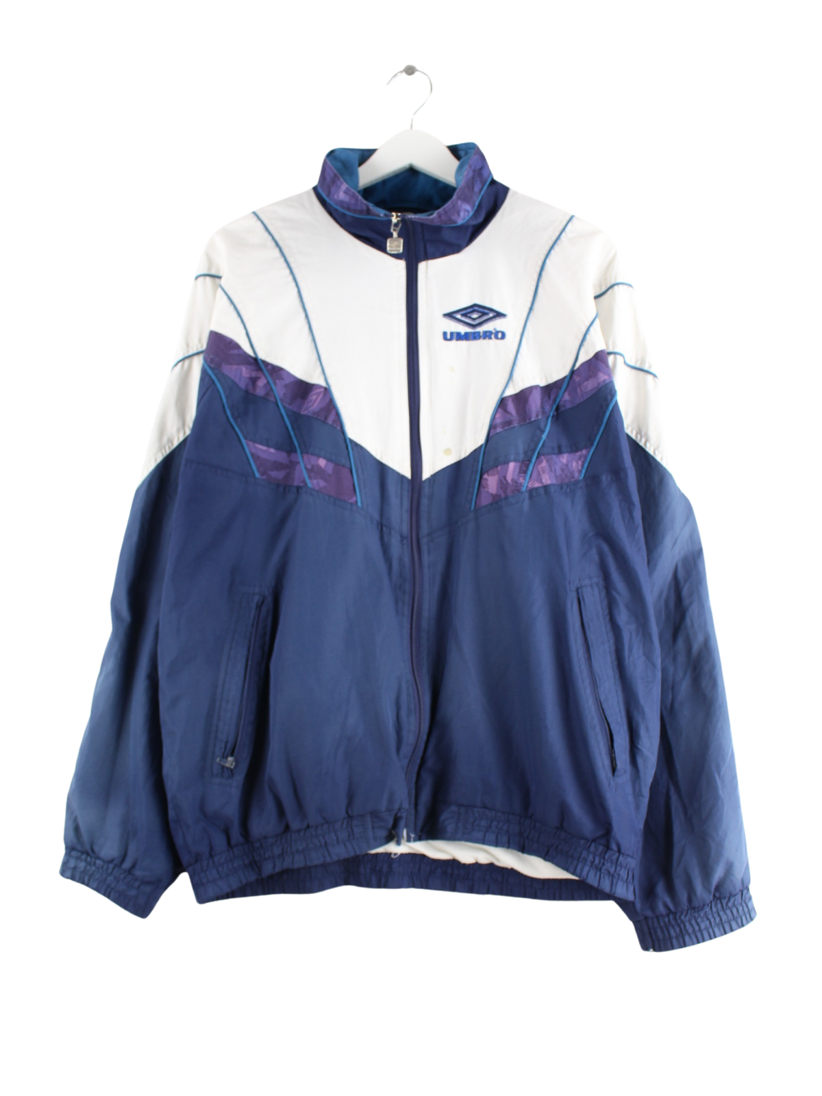 Umbro 90s Vintage Track Jacket Blue M – Peeces