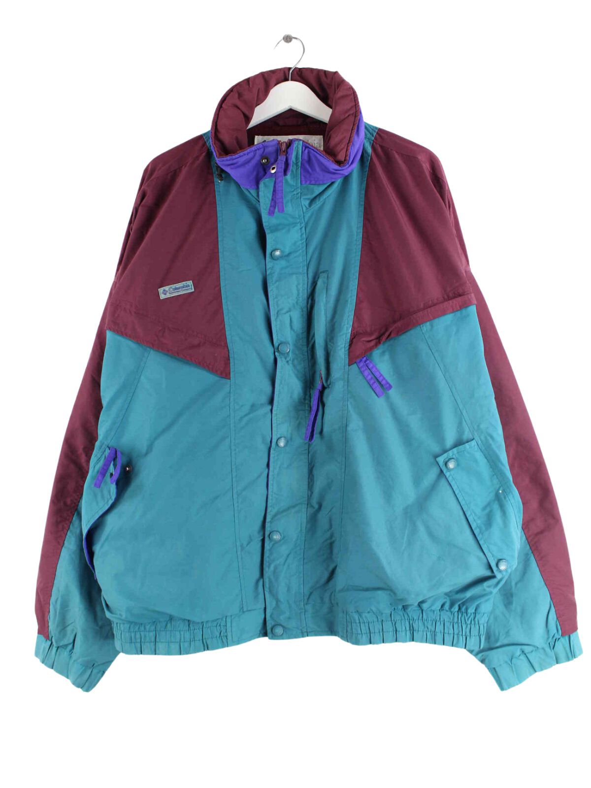 Columbia 90s Vintage Rain Jacket Green XL – Peeces