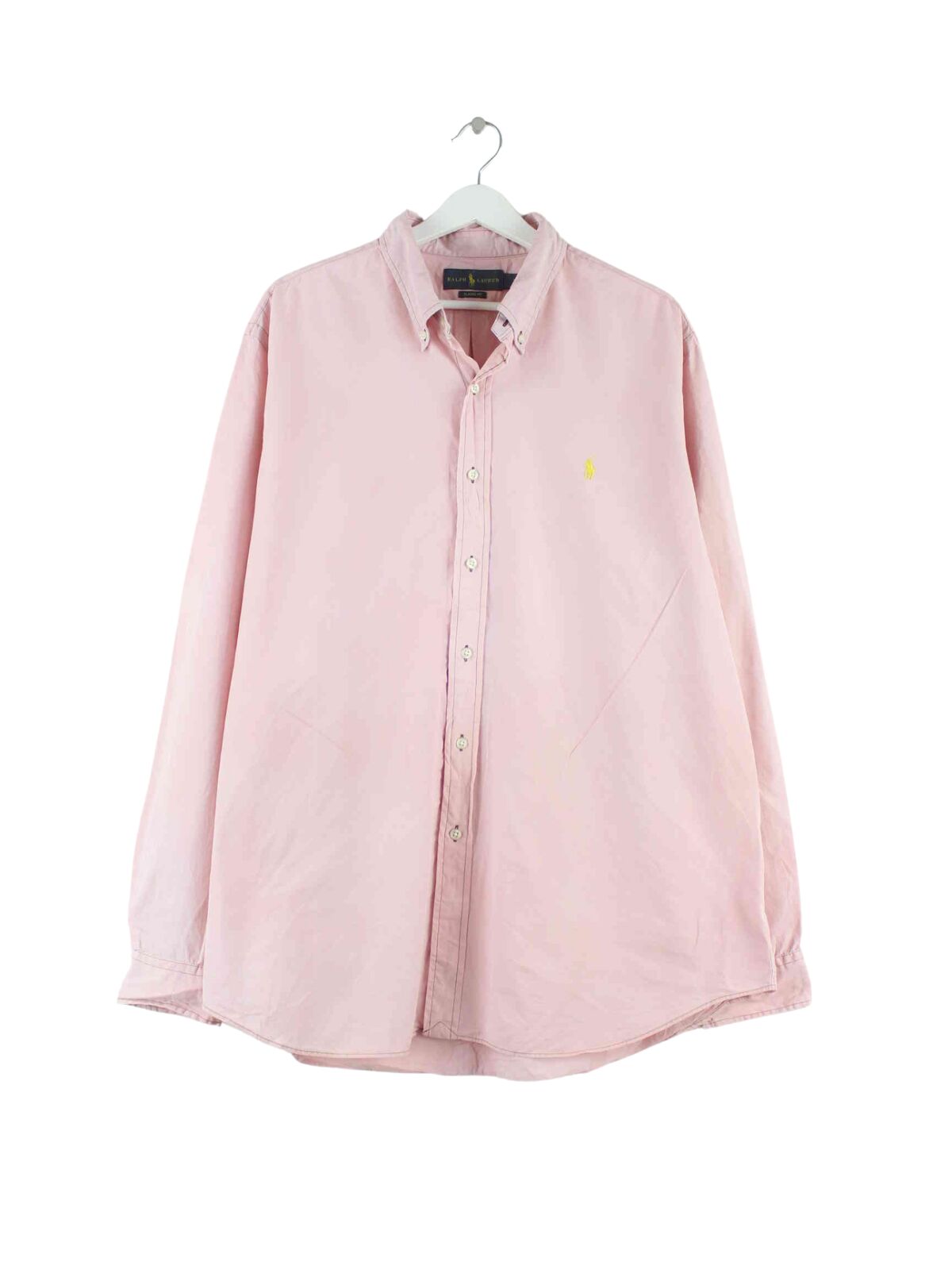 Ralph Lauren 00s Basic Hemd Pink XXL (front image)