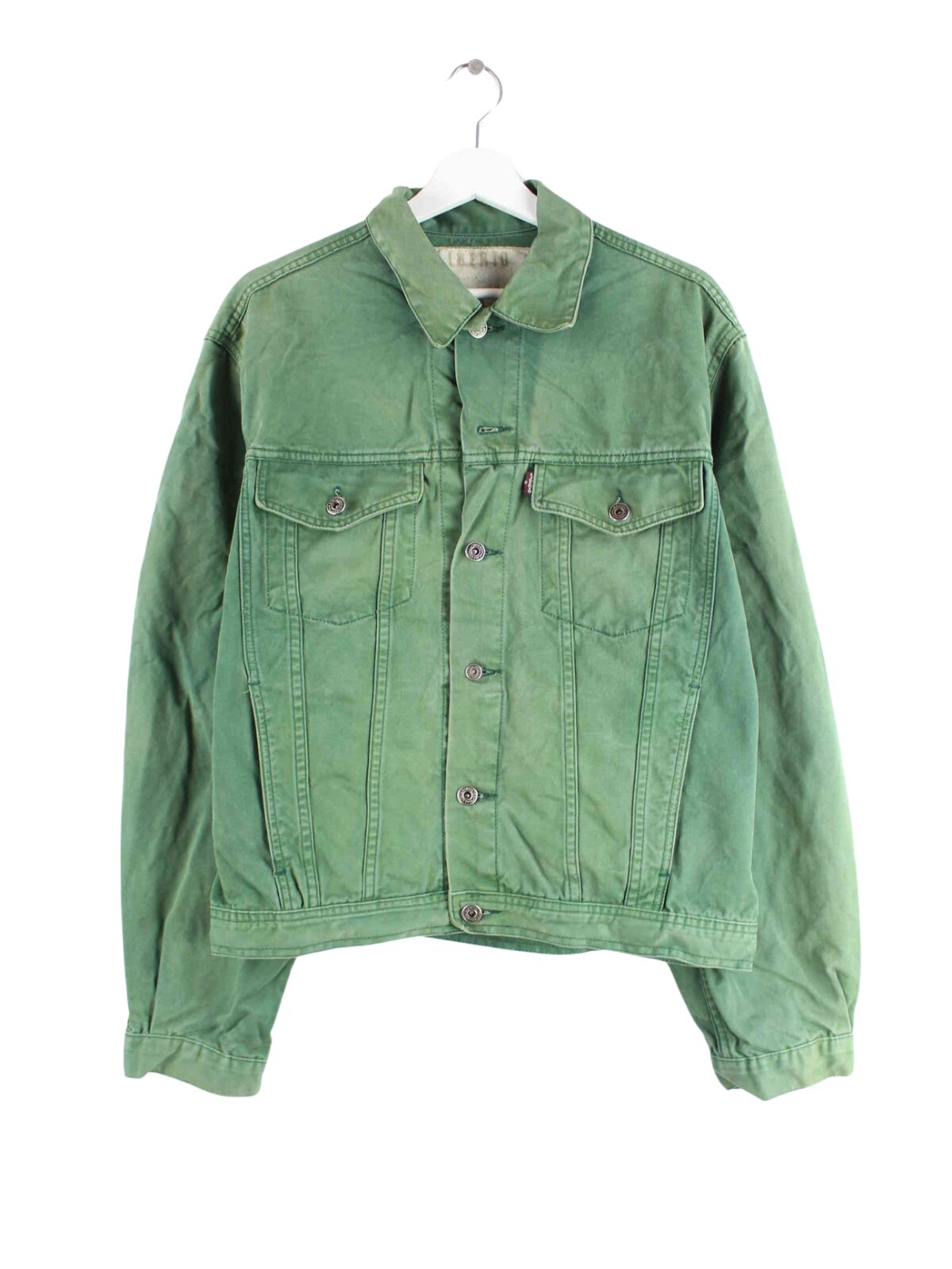 Vintage 90s Denim Jacket Green L – Peeces