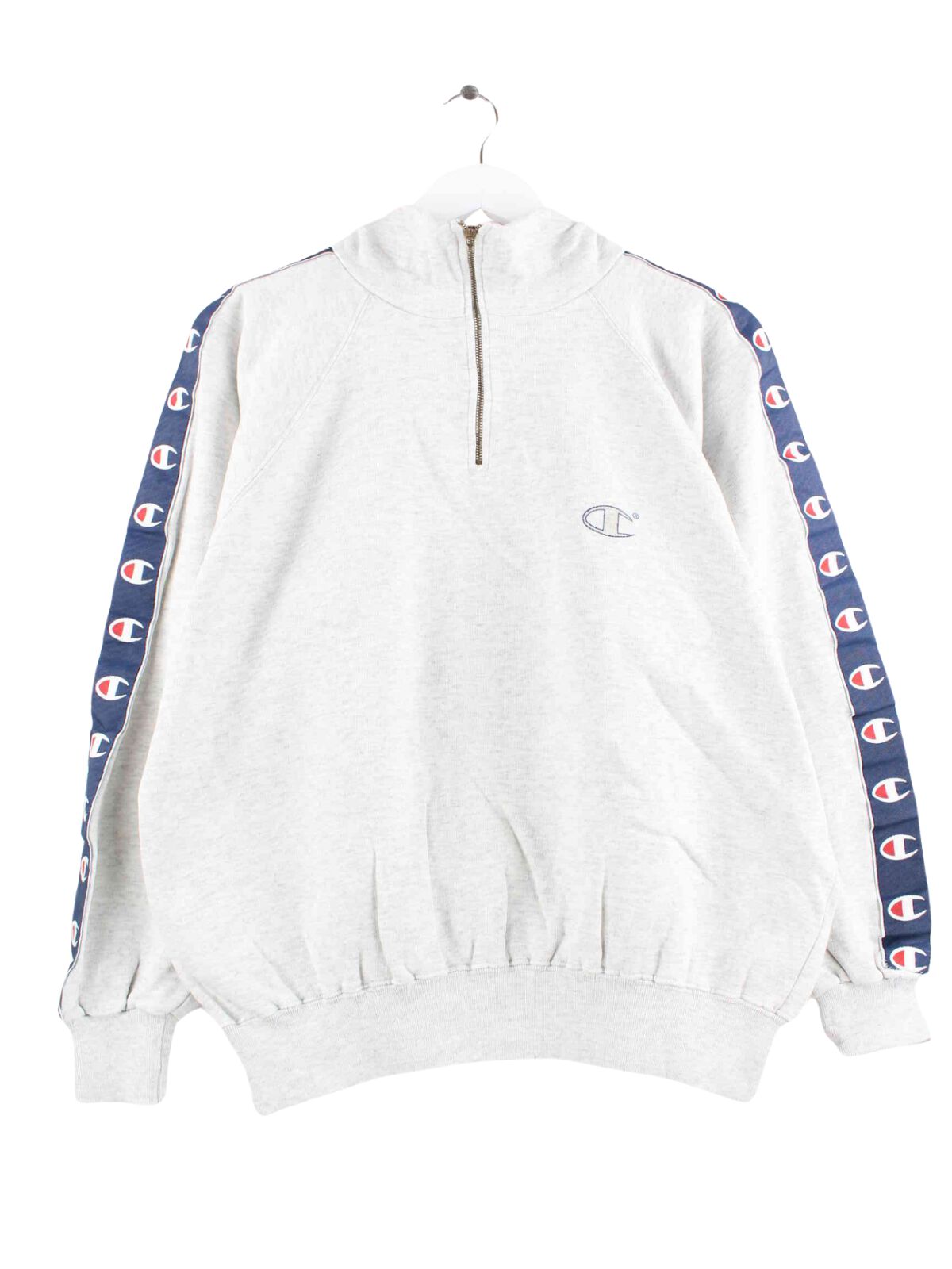 Champion half zip sweater 90s hotsell