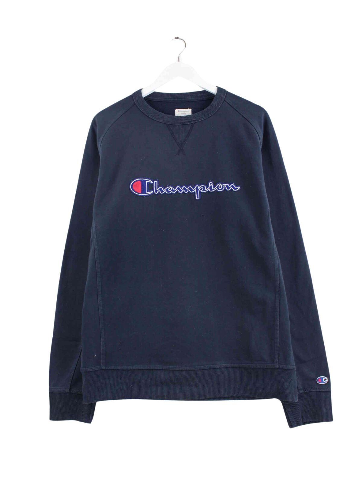 Champion Embroidered Logo Sweater Blue XL